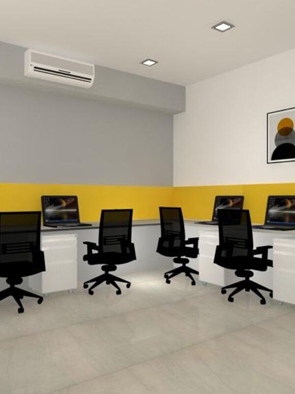 1015 Sq Ft Funished office For Rent In Maple Trade Center Thaltej