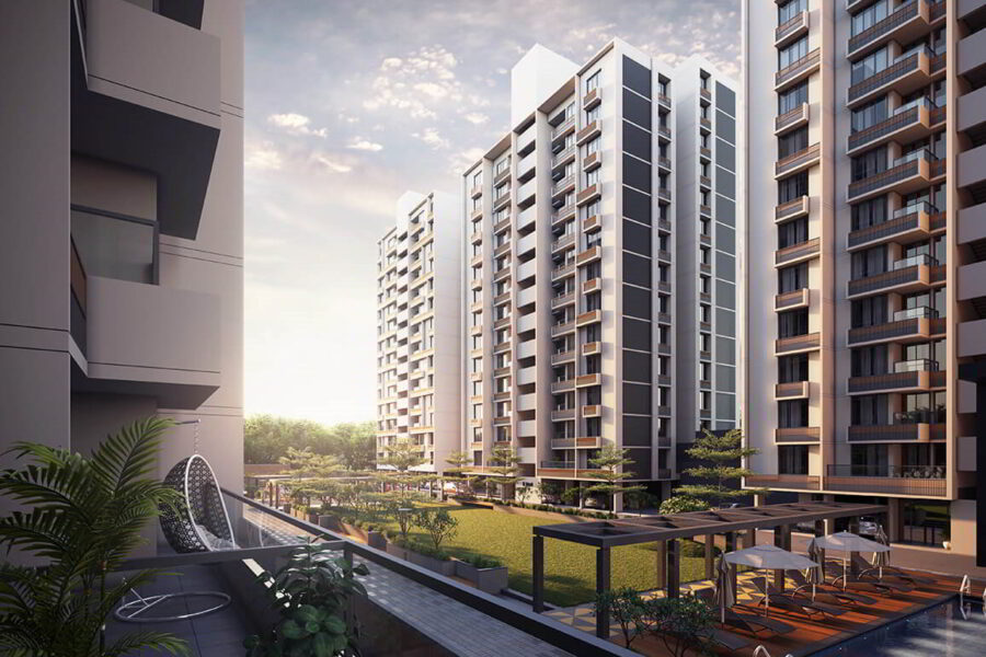 2BHK & 3BHK Flats For Sale In Sun South Rayz, South Bopal, Ahmedabad.