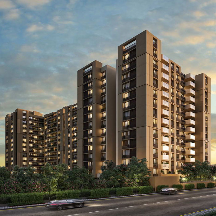 3BHK & 4BHK Flats For Sale In Vertis One, Sola, SG Highway, Ahmedabad.