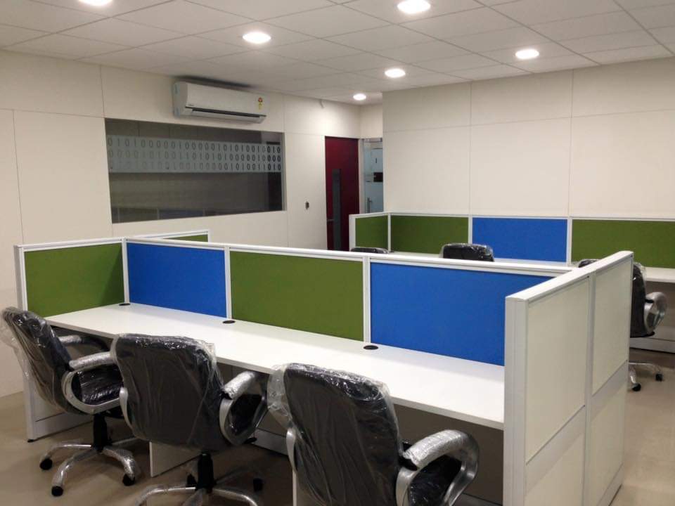 Furnished Office For Rent in Indraprasth Corporate, Prahlad Nagar, Ahmedabad.