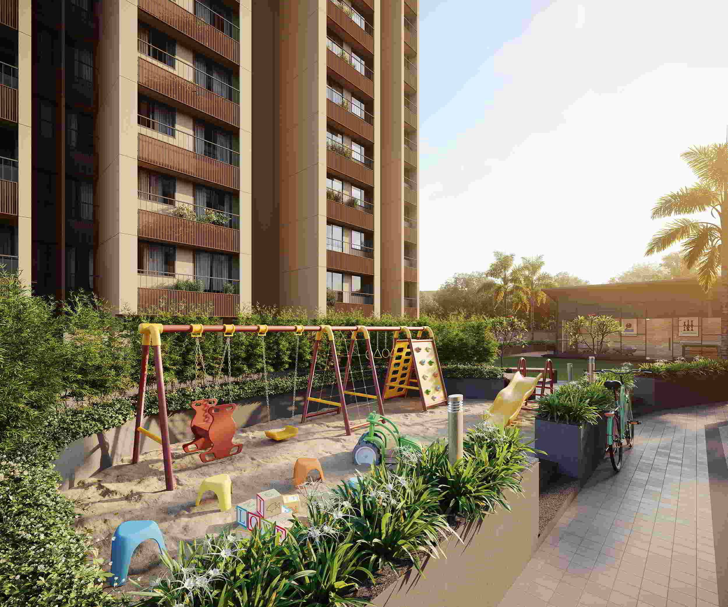 1 BHK Flat For Sale In Hr Evernest, Ghuma, Ahmedabad.