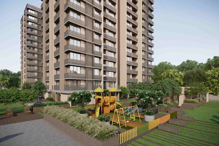 3BHK + WFH Apartments For Sale In Green View Adani Shantigram Township Vaishnodevi Circle Ahmedabad
