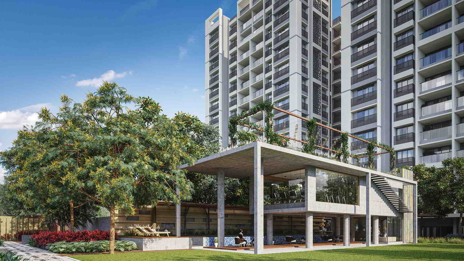 3 & 4 BHK Flats For Sale In Serenity Lavish, Science City, Ahmedabad.