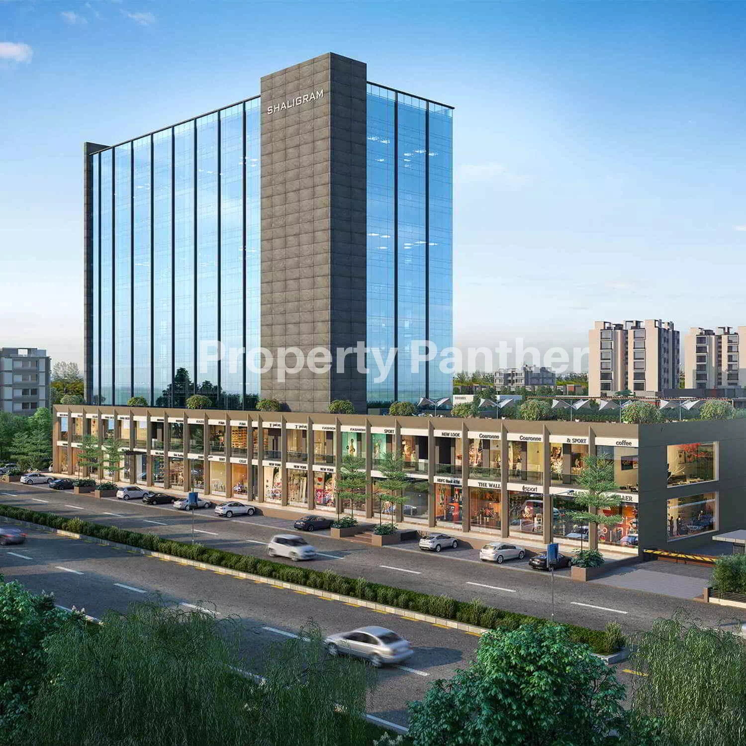 Offices/Showrooms For Sale In Shaligram Corporate, Ambli, Ahmedabad.